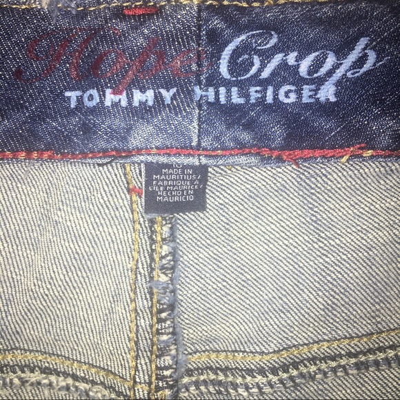 🌸Tommy Hilfiger Hope Crop Capri Size 16  A-43 - Picture 3 of 5